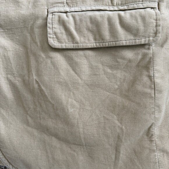 NWT MARC ECKO Khaki Tan Cotton Corduroy Blazer Jacket Large - Picture 7 of 14